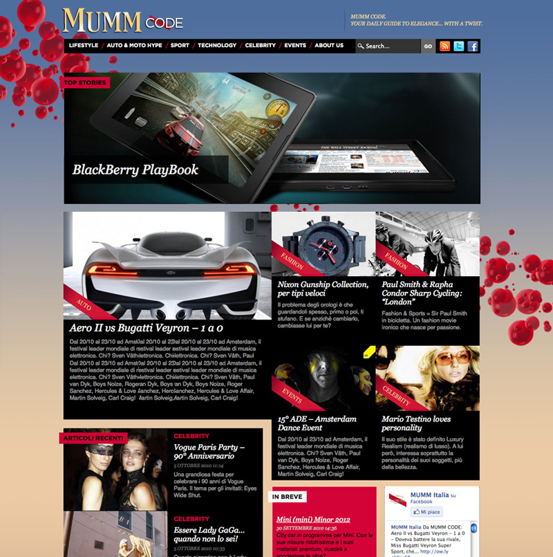 Mumm Code Online Magazine